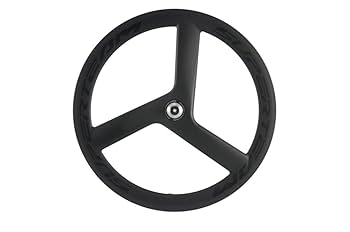 SUPERTEAM 56mmバトンホイール フロント Amazon | SUPERTEAM カーボントライスポークホイールセット700c